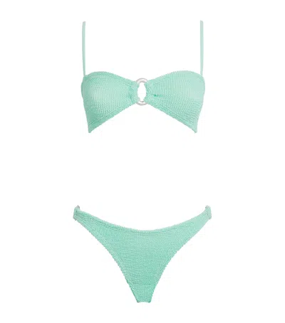 HUNZA G MISTY PEARL HOOP BIKINI