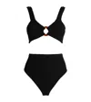 Hunza G Nadine Stripe Two-piece Swimsuit