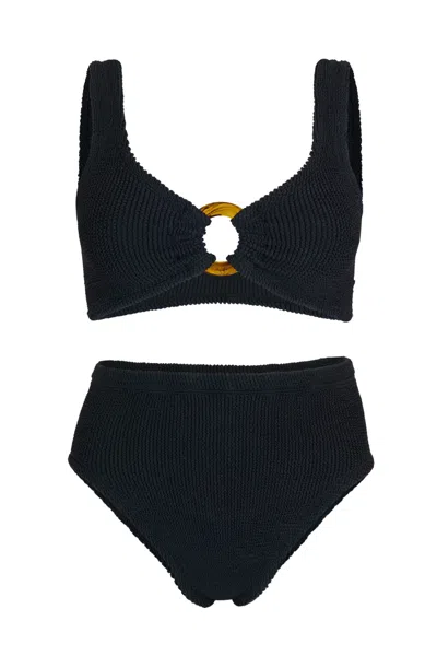 HUNZA G NADINE BIKINI BLACK