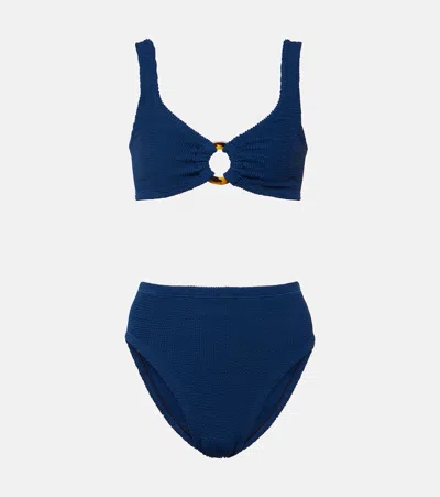 Hunza G Nadine Bikini In Blue