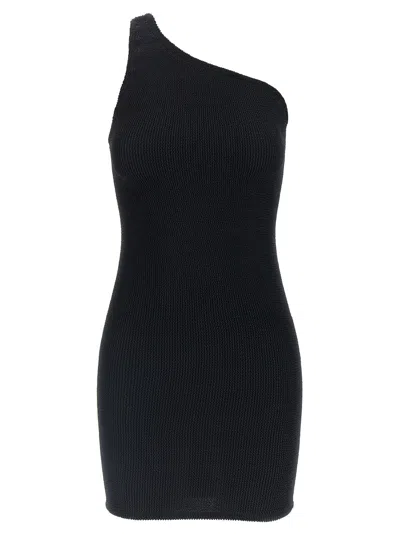 Hunza G Nancy Dress In Black