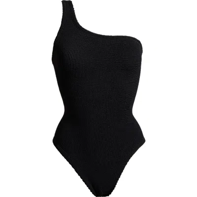 HUNZA G HUNZA G NANCY ONE-SHOULDER ONE-PIECE SWIMSUIT