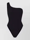 Hunza G Nancy One-shoulder Crinkle One-piece Swimsuit