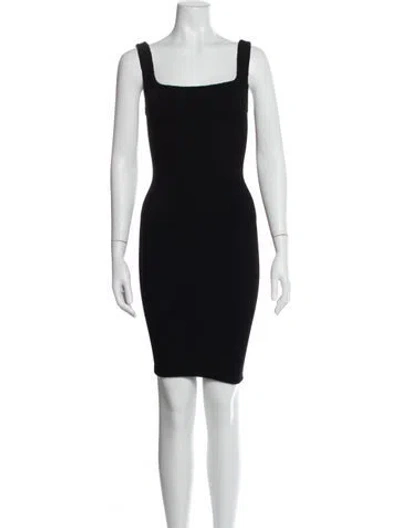 Pre-owned Hunza G Nylon Knee-length Dress In Blue