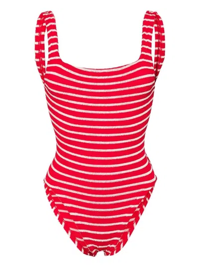Hunza G One-piece Swimsuit In Multi