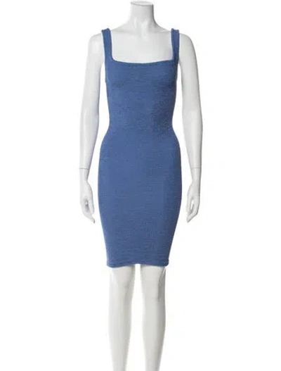 Pre-owned Hunza G One-piece In Blue