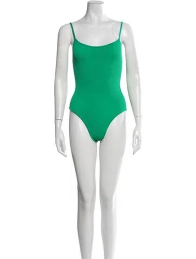 Pre-owned Hunza G One-piece W/ Tags In Green