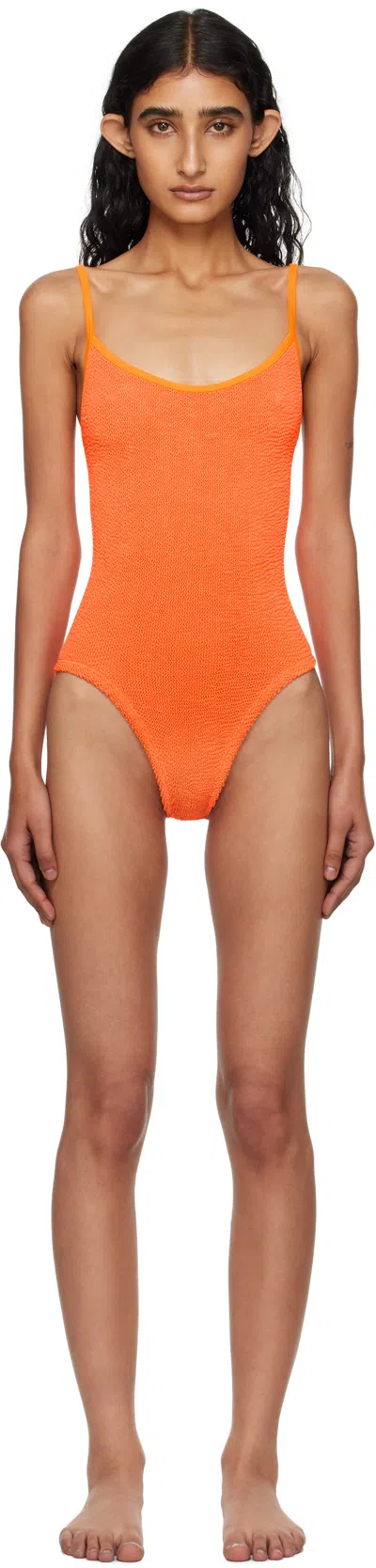 Hunza G Orange Pamela Swimsuit