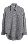 Hunza G Oversize Cover-up Shirt In Multi