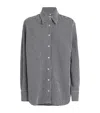 Hunza G Vichy Printed Oversized Shirt