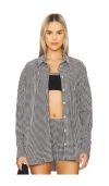 Hunza G Oversized シャツ