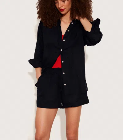 Hunza G Oversized Shirt In Black