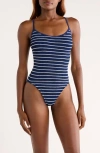 Hunza G Pamela Crinkle One-piece Swimsuit