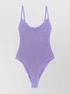 Hunza G Pamela One-piece Swimsuit In Purple