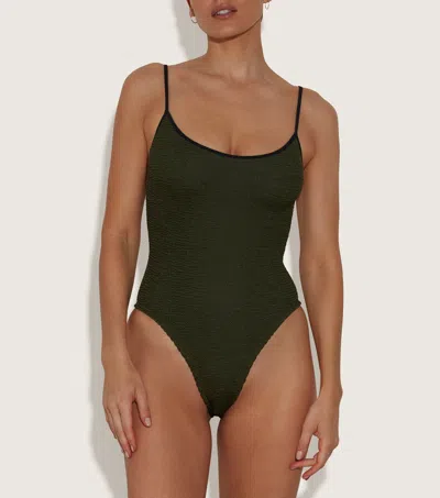 Hunza G Pamela Swim Contrast In Blue