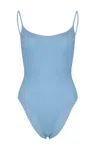 Hunza G Pamela Swim Cornflower In Blue
