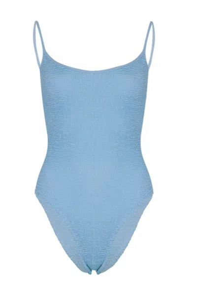 Hunza G Pamela Swim Cornflower In Blue