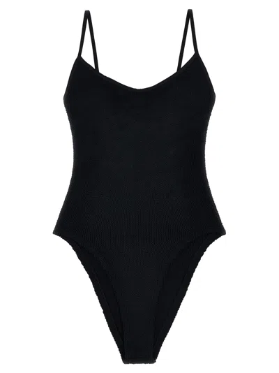 Hunza G Pamela Swim One-piece Swimsuit In Black