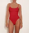 Hunza G Petra One-piece In Red