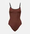 Hunza G Pamela Swimsuit In Brown