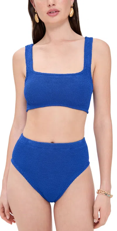 Hunza G Patricia Bikini Set Royal Blue