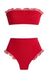 Hunza G Peggy Bikini In Red