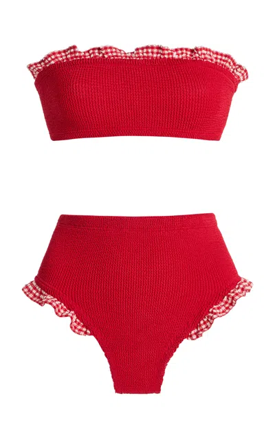 Hunza G Peggy Bikini In Red