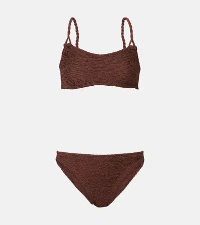 Hunza G Phoebe Bikini In Brown
