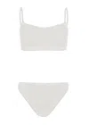 Hunza G Phoebe Bikini In White | Twisted Strap &amp; Classic Coverage In White