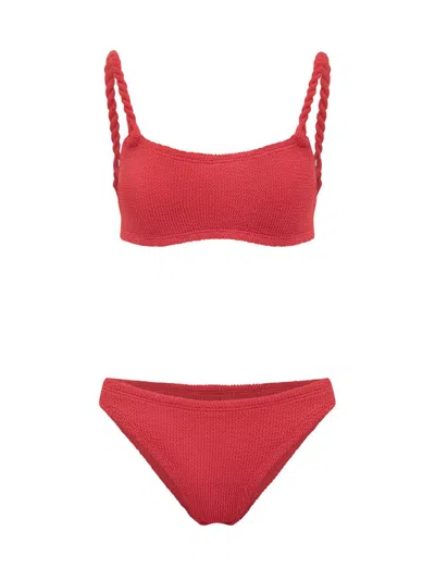 Hunza G Phoebe Bikini In Red