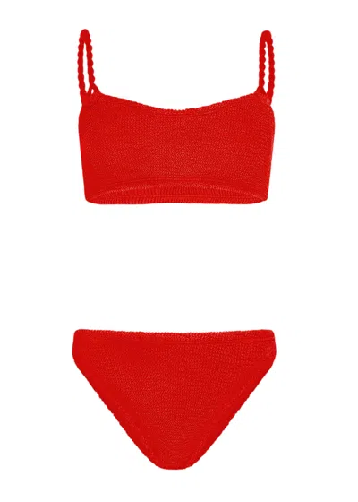 Hunza G Phoebe Bikini Red