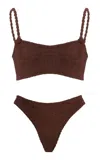 Hunza G Phoebe Bikini In Brown