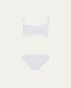 Shop Hunza G Phoebe Two-piece Swimsuit