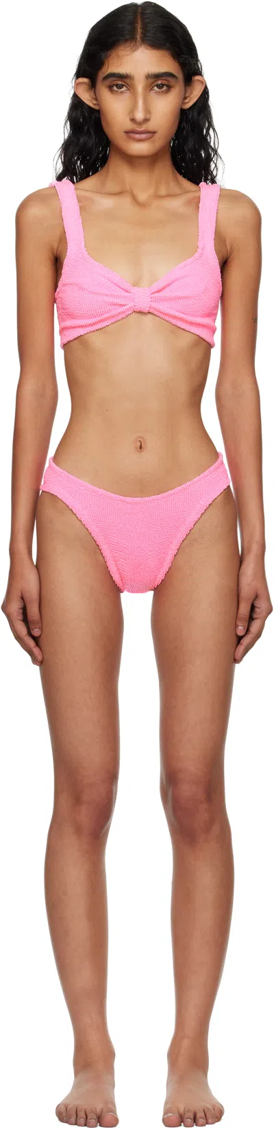 Hunza G Pink Bonnie Bikini