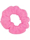 Hunza G Soft Fabric Hair Tie In Pink