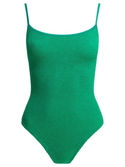 Hunza G Polyamide Green Swimwear