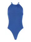 Hunza G Portia One Piece Swimsuit In Blue