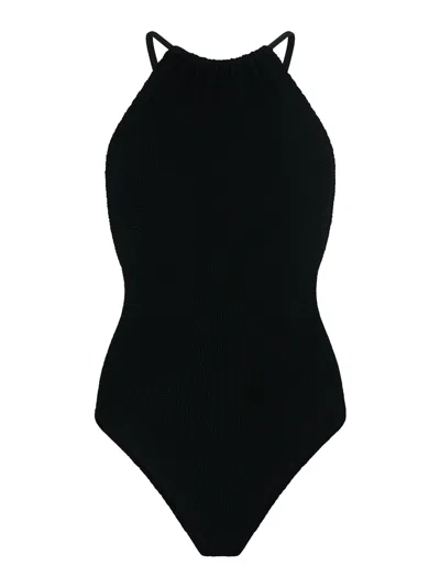 Hunza G Portie One Piece Swimsuit In Black