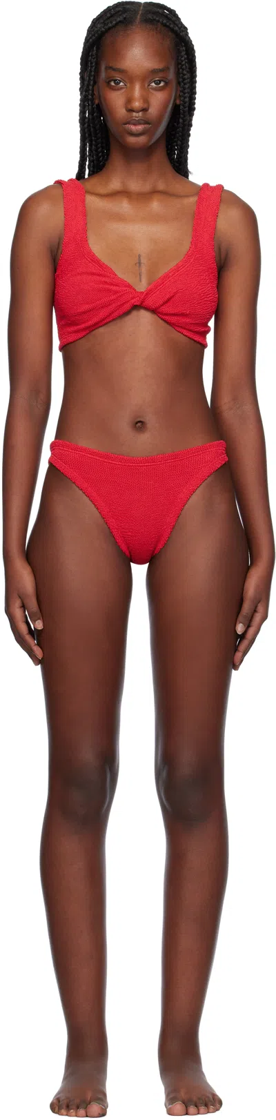 Hunza G Red Juno Bikini