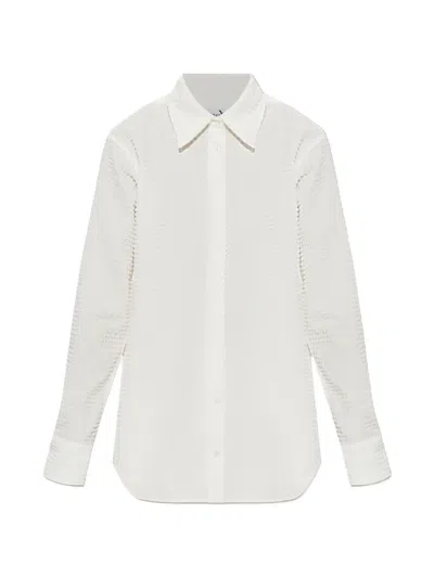 Hunza G Resort Buttoned Shirt In White