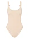 Hunza G Domino One Piece Swimsuit In Pink