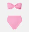 Hunza G Ruby Bikini In Candy Pink
