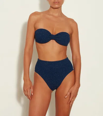 HUNZA G RUBY BIKINI LUREX