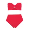 Hunza G Ruby Bikini Red In Multi