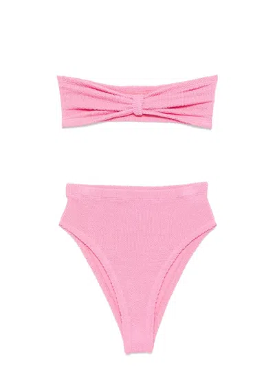Hunza G Pink Ruby Bikini Set