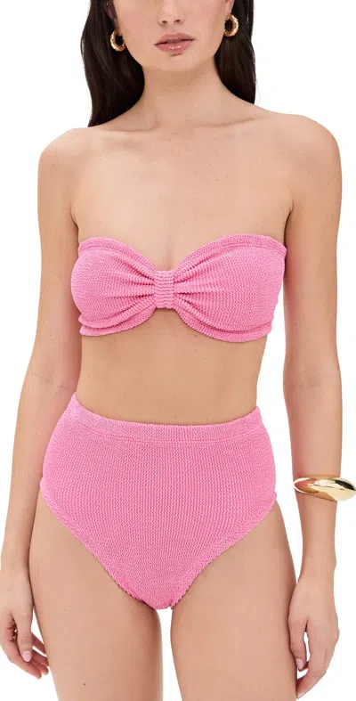 Hunza G Ruby Bikini Set Candy Pink