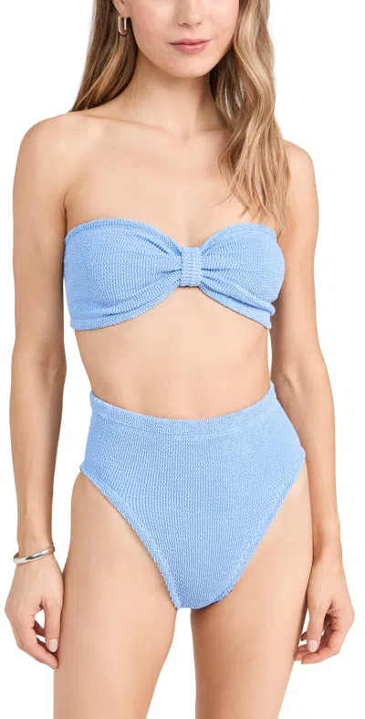 Hunza G Ruby Bikini Set Cornflower In Blue
