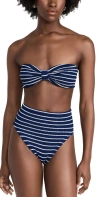 Hunza G Maillot De Bain Deux Pièces In Blue