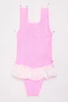 Hunza G Ruffle-trim Denise Swimsuit In Pink