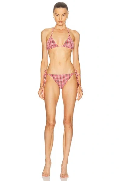 Hunza G Sabrina Bikini Set In Multi